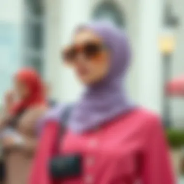 Chic Accessories Complementing 2022 Hijab Dresses Chic accessories complementing 2022 hijab dresses.