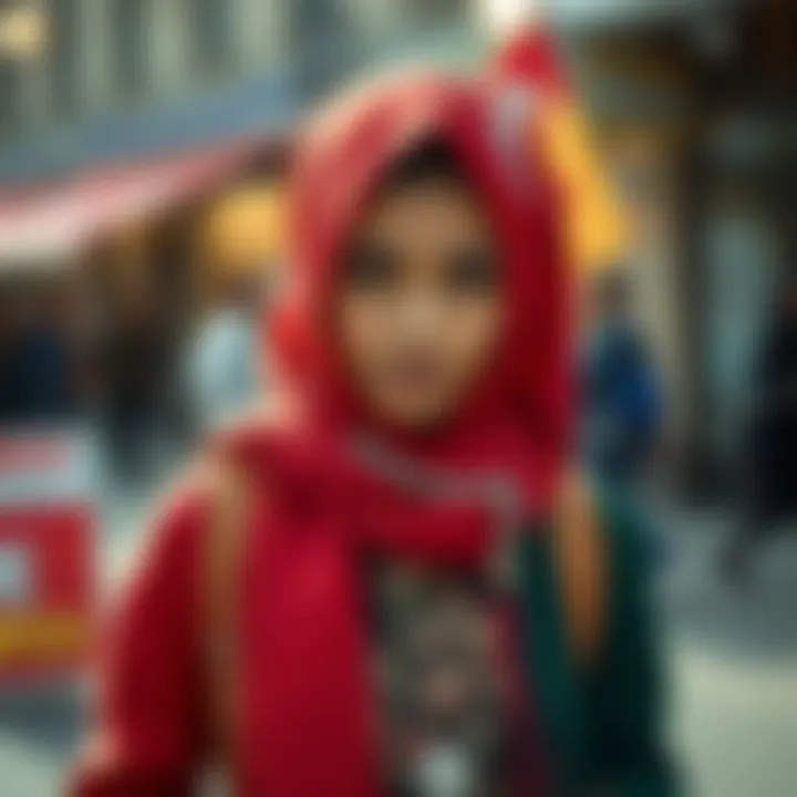 Fashionable Layering Techniques for Hijab Outfits Fashionable layering techniques for hijab outfits.