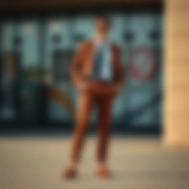 Tailored trousers showcasing a sophisticated look