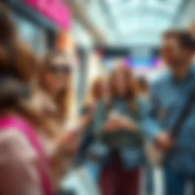 Exploring the Latest Trends Exciting shoppers exploring the latest trends at 212 Outlet İstanbul