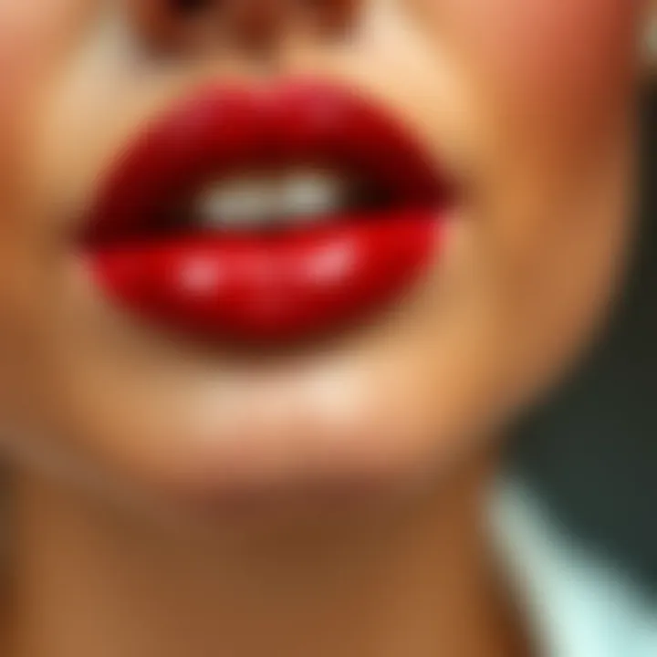 Diverse Lip Colors for Special Events Diverse lip colors and styles for special occasions.