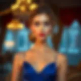 Timeless Beauty in Simple Elegance Elegant simple evening dress showcasing timeless beauty