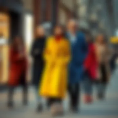 Trendsetting Long Coat Styles Trendy long coat showcasing various styles