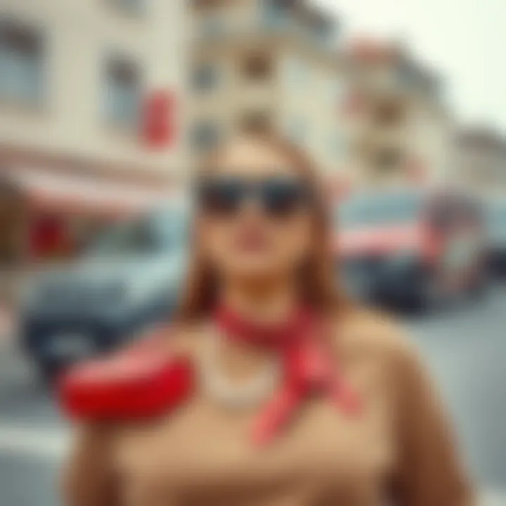 Stylish combination of accessories with the Altın Yıldız Takım