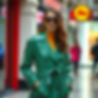 Fashionable combinations with Armine raincoats for a chic look