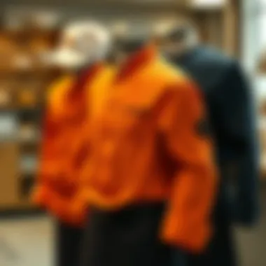 Variety of chef jackets showcasing seasonal colors and trends