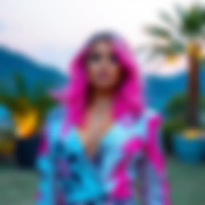 The Allure of Ayrobin Ferace: A Stylish Outdoor Look Elegant ayrobin ferace in a stunning outdoor setting