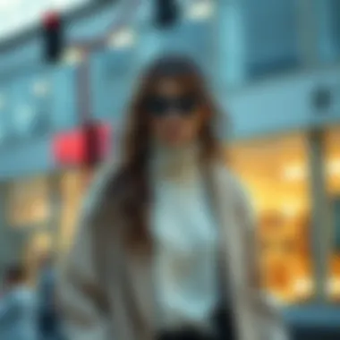 Layering with Style Fashionable layering techniques with a turtleneck sweater