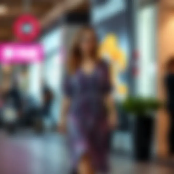 Chic and Trendy: Dress with Accessories Chic dress paired with trendy accessories