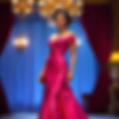 Sophisticated Elegance: An Evening Gown Sophisticated evening gown in luxurious fabric