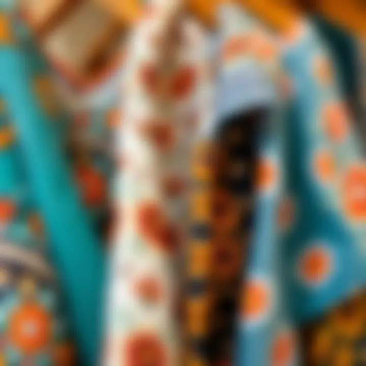 Diverse Fabrics and Textures for Tunics A variety of tunic fabrics and textures