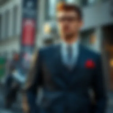 Tailored Suit for Special Events Perfect outfit for special occasions featuring a tailored suit