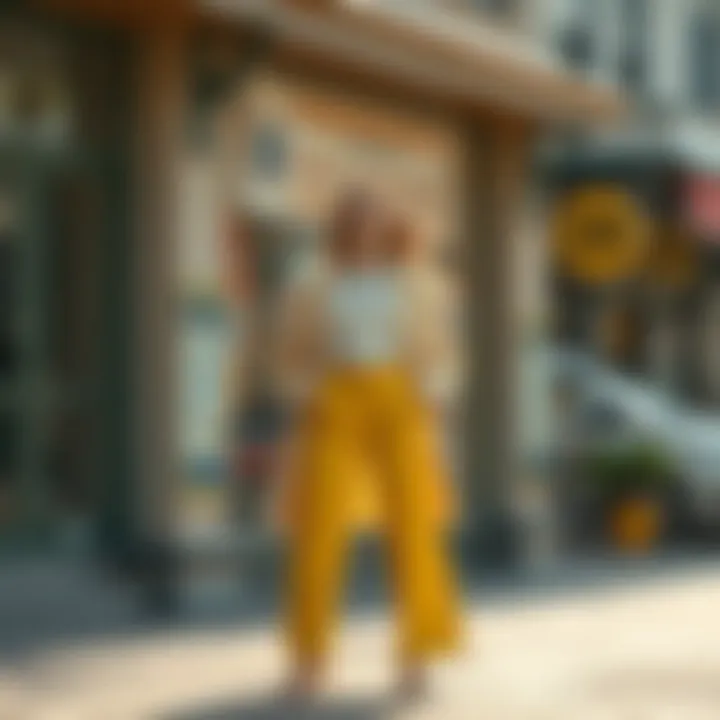 Beyaz Beli Lastikli Pantolon: Moda Dünyasında Yerini Buluyor Summary