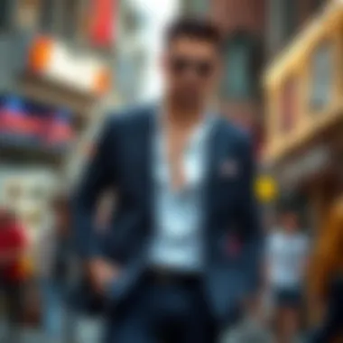 Elegant Blazer Jacket in Casual Wear Elegant blazer jacket styled with casual outfit