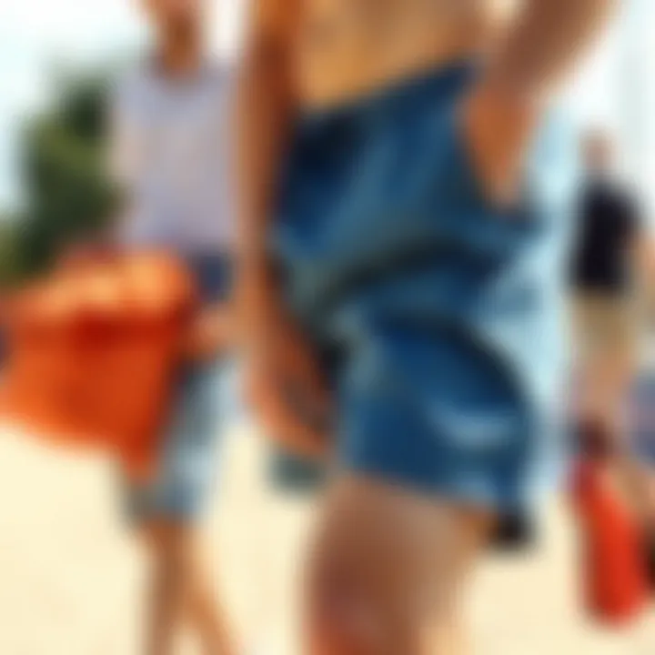 Seasonal styling of boy shorts for summer and spring