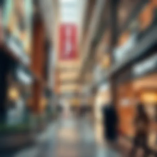 The Essence of Modern Shopping at Boyner Gebze Center A modern shopping environment showcasing diverse brands.