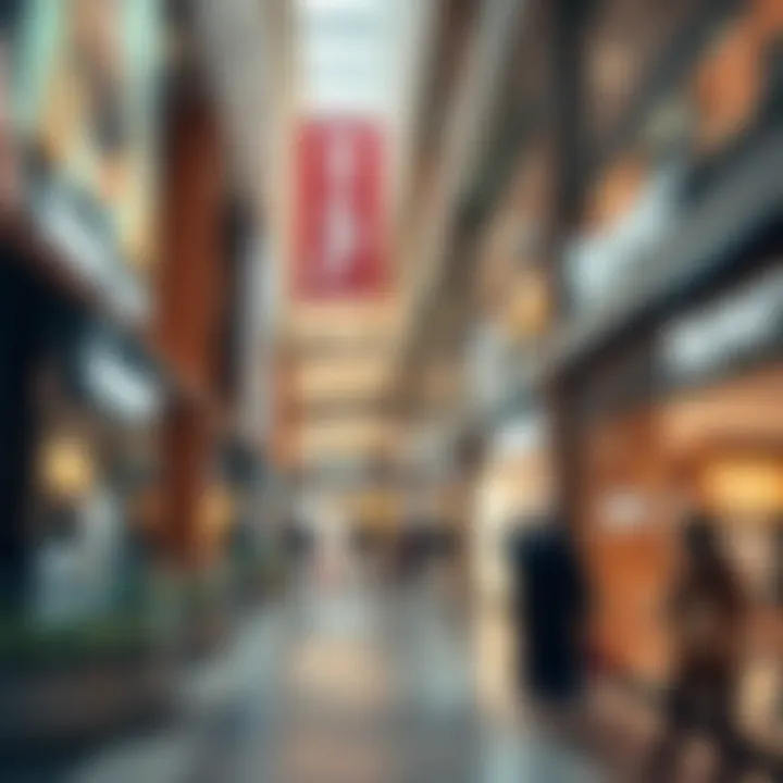 The Essence of Modern Shopping at Boyner Gebze Center A modern shopping environment showcasing diverse brands.