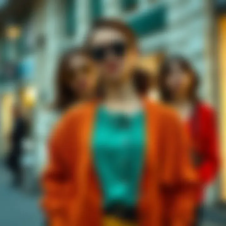 Elegant Color Combinations for Cardigans Color combinations for elegant cardigan looks