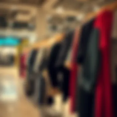 Stylish Plus-Size Clothing Collection A stylish collection of plus-size clothing on display