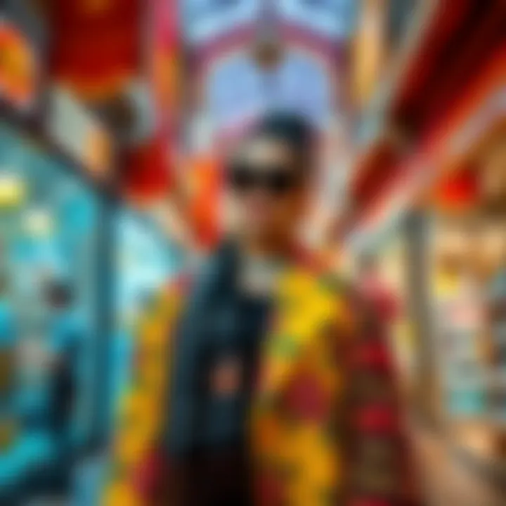 Vibrant Fashion Trends for Plus-Size Attire A vibrant fashion trend for plus-size attire in Bursa