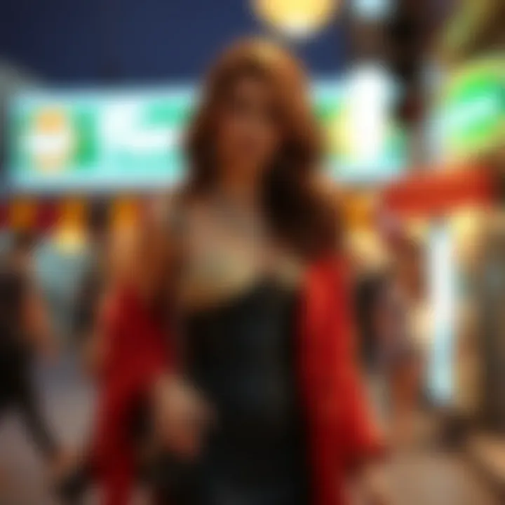 Chic Bustier Skirt Accessories Stylish combination of bustier skirt with accessories for a night out