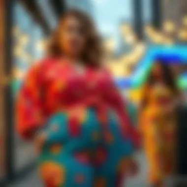 Latest Trends in Plus-Size Fashion Trendy patterns and colors in plus-size sets