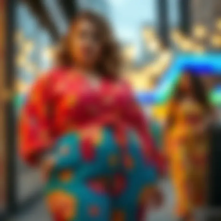 Latest Trends in Plus-Size Fashion Trendy patterns and colors in plus-size sets