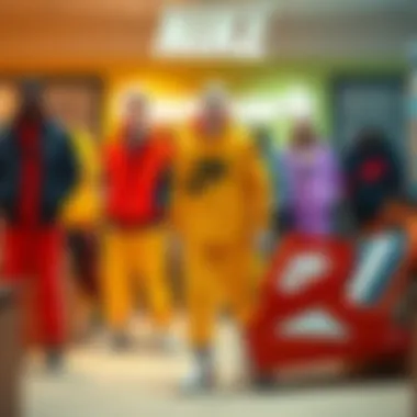 Trendy Collections from Canpark and Nike A vibrant display of Canpark and Nike products