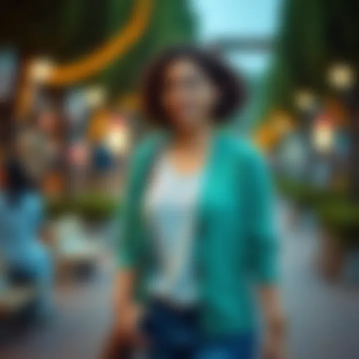 Perfectly Paired: Cardigan with Casual Summer Attire Casual summer outfit featuring a cardigan