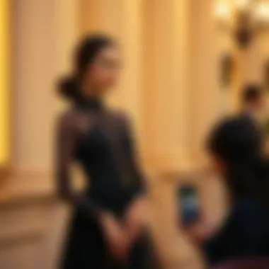 Chic Long-Sleeved Evening Attire for Formal Events Chic long-sleeved evening attire perfect for formal events