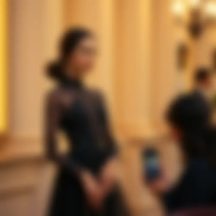 Chic Long-Sleeved Evening Attire for Formal Events Chic long-sleeved evening attire perfect for formal events