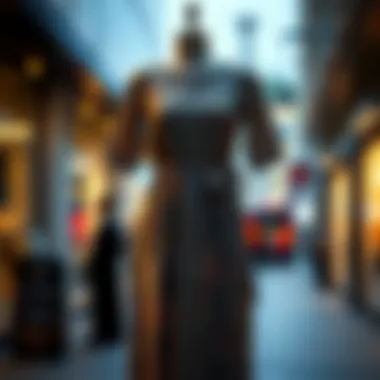 Modern Elegant Dress Elegant dress showcasing modern design elements