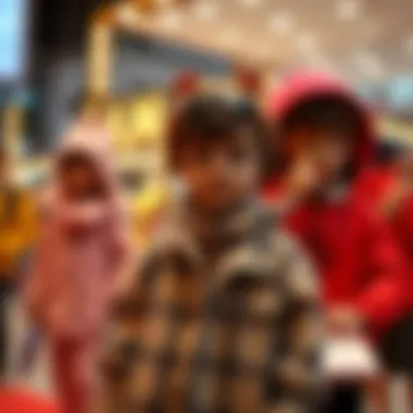 Trendsetting Children's Ferace Trendsetting children's ferace on display