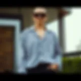 A Modern Take on Striped Shirt Fashion Stylish striped shirt ensemble