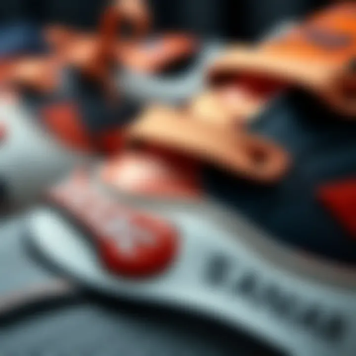 Quality Sneaker Materials Close-up of sneaker materials highlighting comfort and durability