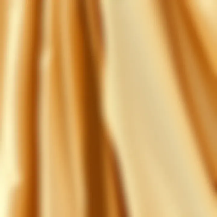 Intricate Fabric Texture of a Cream Skirt Close-up of fabric texture of a cream skirt