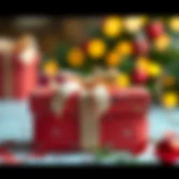 A beautifully wrapped gift box with a ribbon, symbolizing thoughtfulness and care.