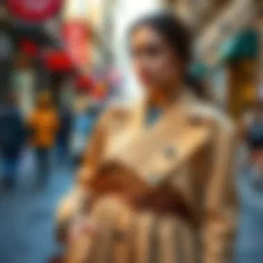 Fashionable styling tips with woven belts in modern outfits