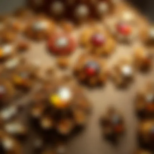 The Art of Stone Embellishments in Fashion Intricate stone embellishments on fabric