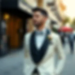 Elegant suit option for weddings