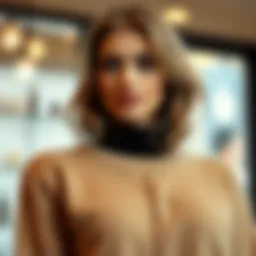 Luxurious cashmere sweater collection