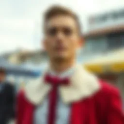 Classic fisherman collar design showcasing elegance