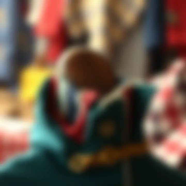 Materials used in fisherman collar garments