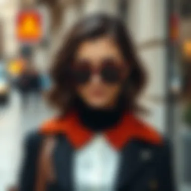 Stylish outfit combinations with fisherman collar