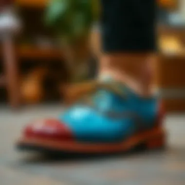 Exquisite Craftsmanship in Classic Footwear Elegant classic footwear showcasing refined craftsmanship