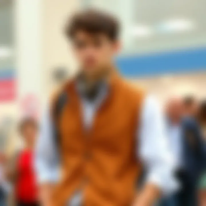 Casual Layering with Vests Casual vest layered over a shirt, perfect for everyday wear