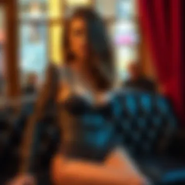 Styling Leather Lingerie: A Fashion Statement Fashionable leather lingerie styling with accessories