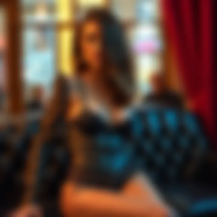 Styling Leather Lingerie: A Fashion Statement Fashionable leather lingerie styling with accessories