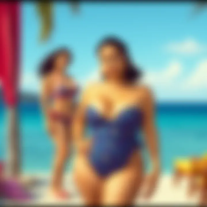 Fashionable Swimwear Options for Curvy Figures Fashionable swimwear options for curvy women