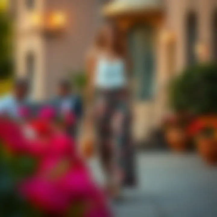 Special Occasion Styling with Floral Skirts Floral skirt styled for a special occasion